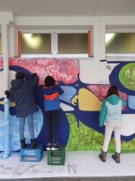 Urban Art - école fondamentale de Merl_Sader_février 2020