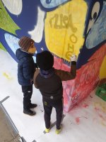 Urban Art - école fondamentale de Merl_Sader_février 2020