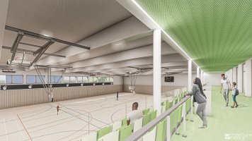 Infrastructure sportive et scolaire à dommeldange