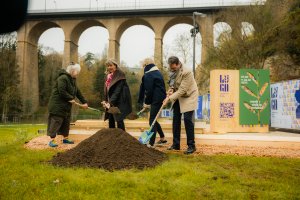 Lancement officiel des chantiers de la LUGA dans la vallée de la pétrusse