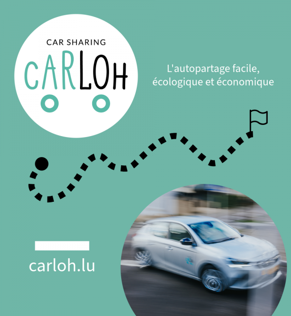 Banner sur l'entreprise de carsharing Carloh