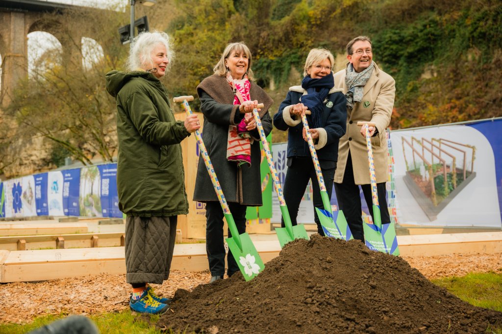 Lancement officiel des chantiers de la LUGA dans la vallée de la pétrusse