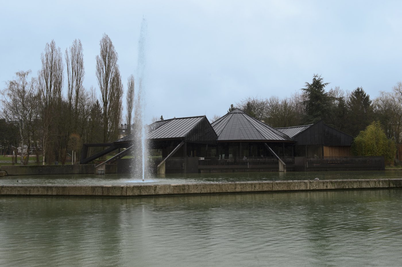 Pavillon au parc de Merl 