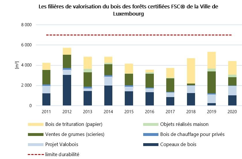 Les filières de valorisation du bois des forês certifiées FSC 