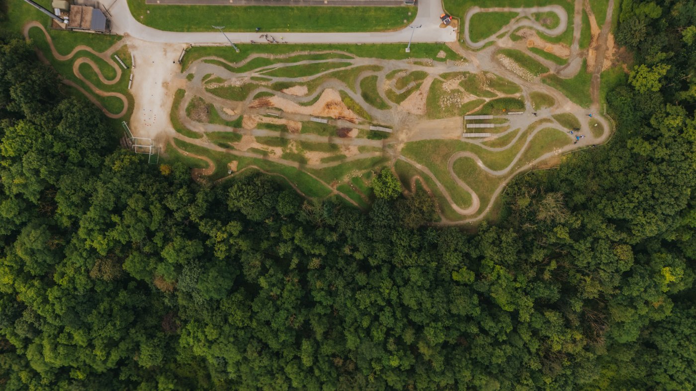 Bike Park Boy Konen Vue aérienne