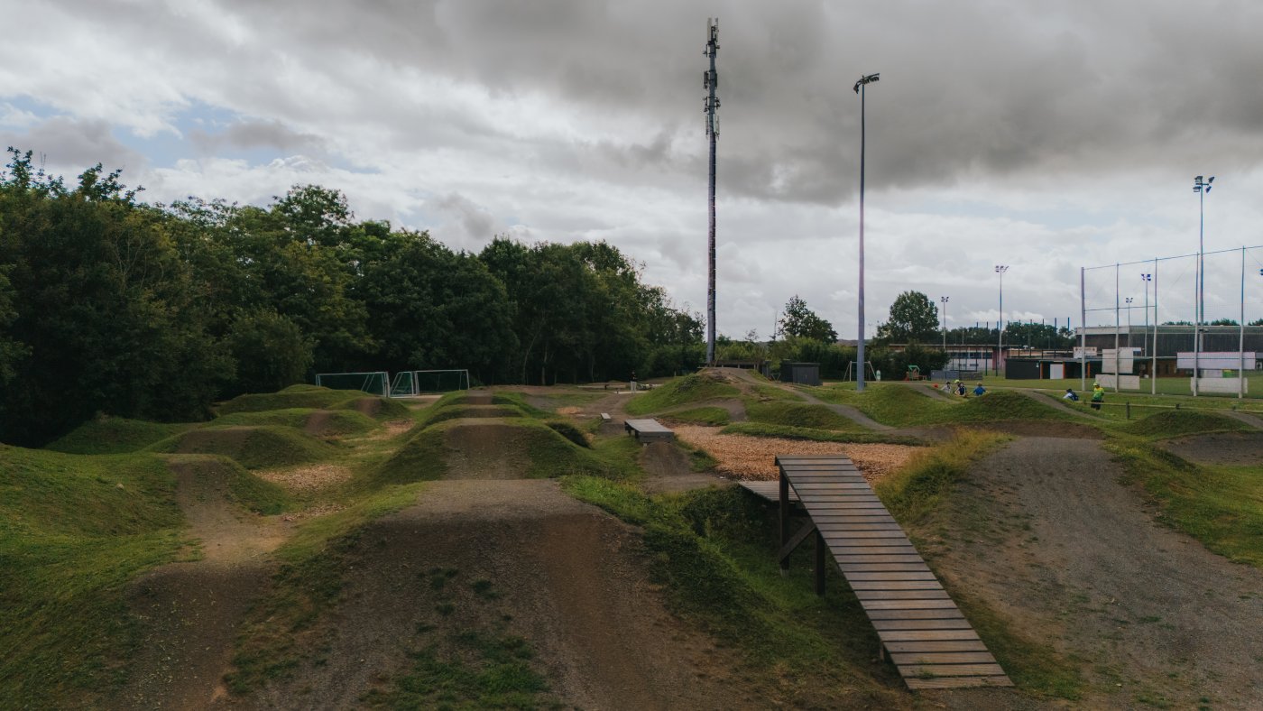 Bike Park Boy Konen Vue aérienne