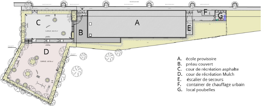 Plan du bâtiment