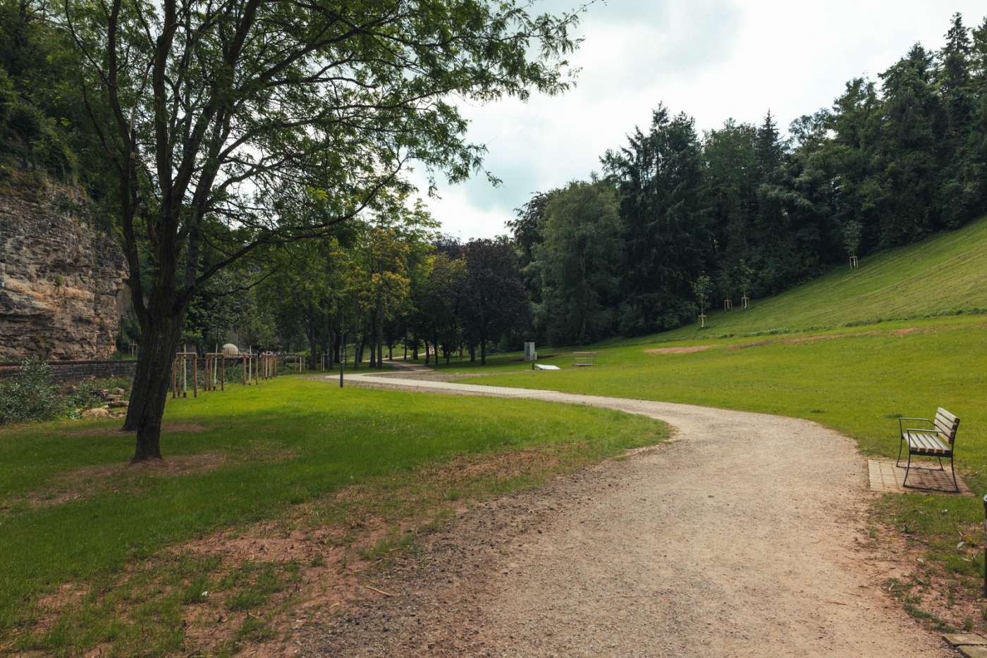 Image du parc de la Pétrusse