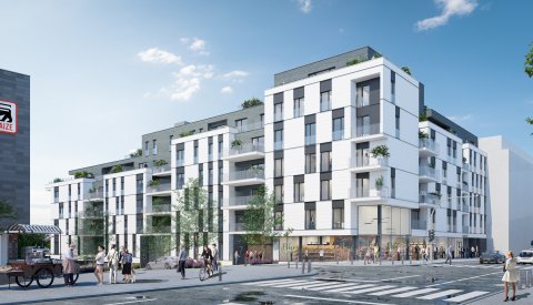 Plan des logements à coût modéré à Gasperich