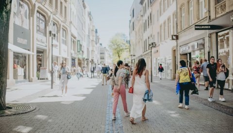 Photo des commerces en ville